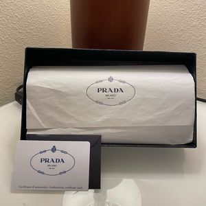 Prada Logo Plaque Wallet